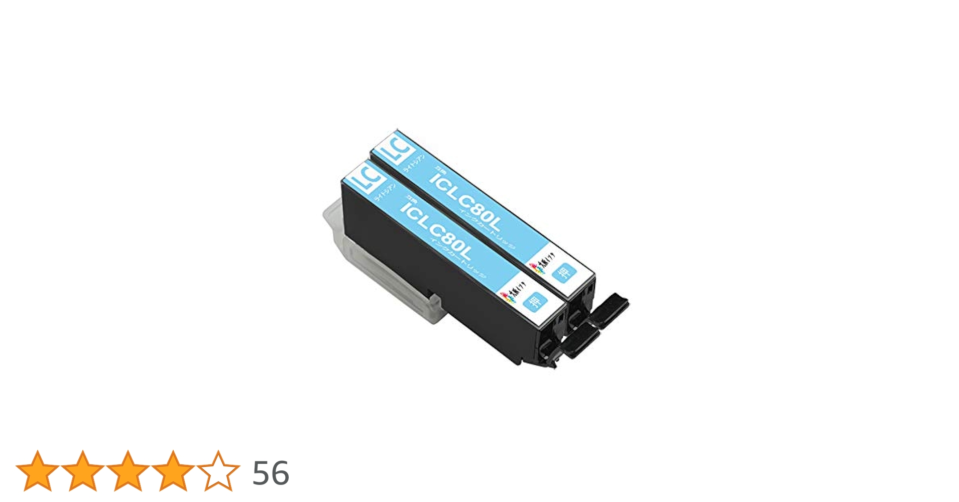 Amazon.co.jp: エプソン インクカートリッジ 80L 互換 IC6CL80L